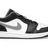 Jordan 1 Low Black White Grey
