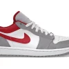 Jordan 1 Low SE Light Smoke Grey Gym Red -Cheap Sneakers Store Air Jordan 1 Low Light Smoke Grey Gym Red Product