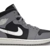 Jordan 1 Mid Cement Grey (W) -Cheap Sneakers Store Air Jordan 1 Mid Cement Grey W Product