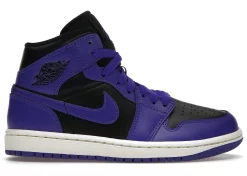 Jordan 1 Mid Purple Black (W)
