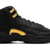 Jordan 12 Retro Black Taxi (GS) -Cheap Sneakers Store Air Jordan 12 Retro Black Taxi GS