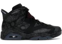 Jordan 6 Retro Singles Day Triple Black (W)