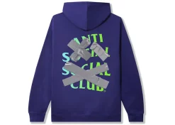 Anti Social Social Club Cancelled (Again) Hoodie Purple