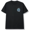 Anti Social Social Club X Fragment Blue Bolt Tee (FW19) Black -Cheap Sneakers Store Anti Social Social Club x Fragment Blue Bolt Tee Black