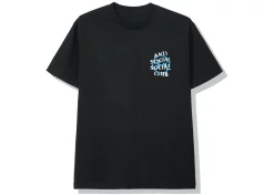 Anti Social Social Club X Fragment Blue Bolt Tee (FW19) Black