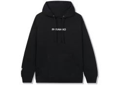 Anti Social Social Club X Undefeated Paranoid Hoodie Black