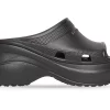Balenciaga X Crocs Pool Slide Sandals Black (W) -Cheap Sneakers Store Balenciaga x Crocs Pool Slide Sandal Black W