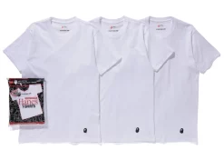 BAPE X Hanes3P T-Shirts White