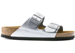 Birkenstock Arizona Birko-Flor Silver (W)
