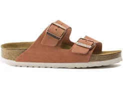 Birkenstock Arizona Soft Footbed Suede Earth Red (W)