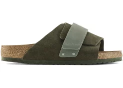 Birkenstock Kyoto Suede Thyme Green