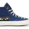 Converse Chuck Taylor All-Star 70 Hi Comme Des Garcons PLAY Blue 2 Converse Chuck Taylor All-Star 70 Hi Comme Des Garcons PLAY Blue -Cheap Sneakers Store Converse Chuck Taylor All Star 70s Hi Comme des Garcons PLAY Blue Product