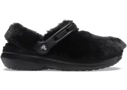 Crocs Classic Clog Fur Sure Black