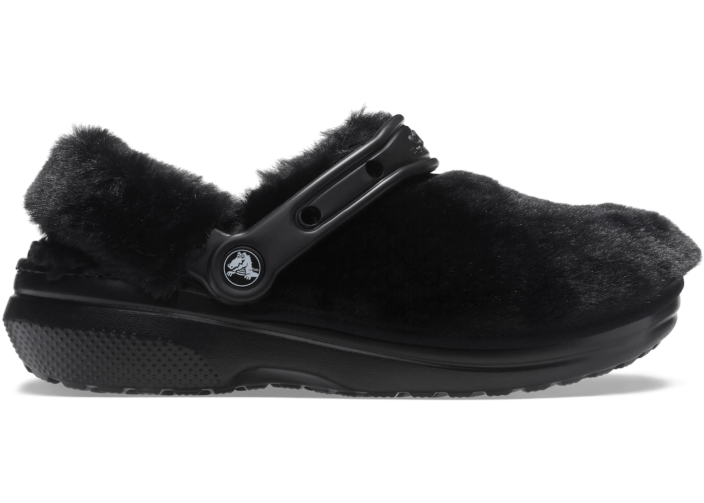 Crocs Classic Clog Fur Sure Black 3 Crocs Classic Clog Fur Sure Black