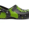 Crocs Classic Clog Tie Dye Black Lime Punch