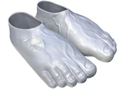 Crocs Imran Potato Caveman Slippers Grey