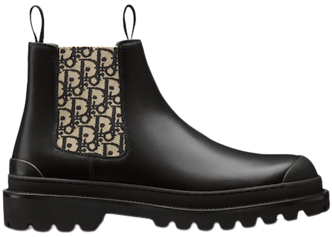 Dior Explorer Chelsea Boot Black Beige Black Dior Oblique Motif 3 Dior Explorer Chelsea Boot Black Beige Black Dior Oblique Motif