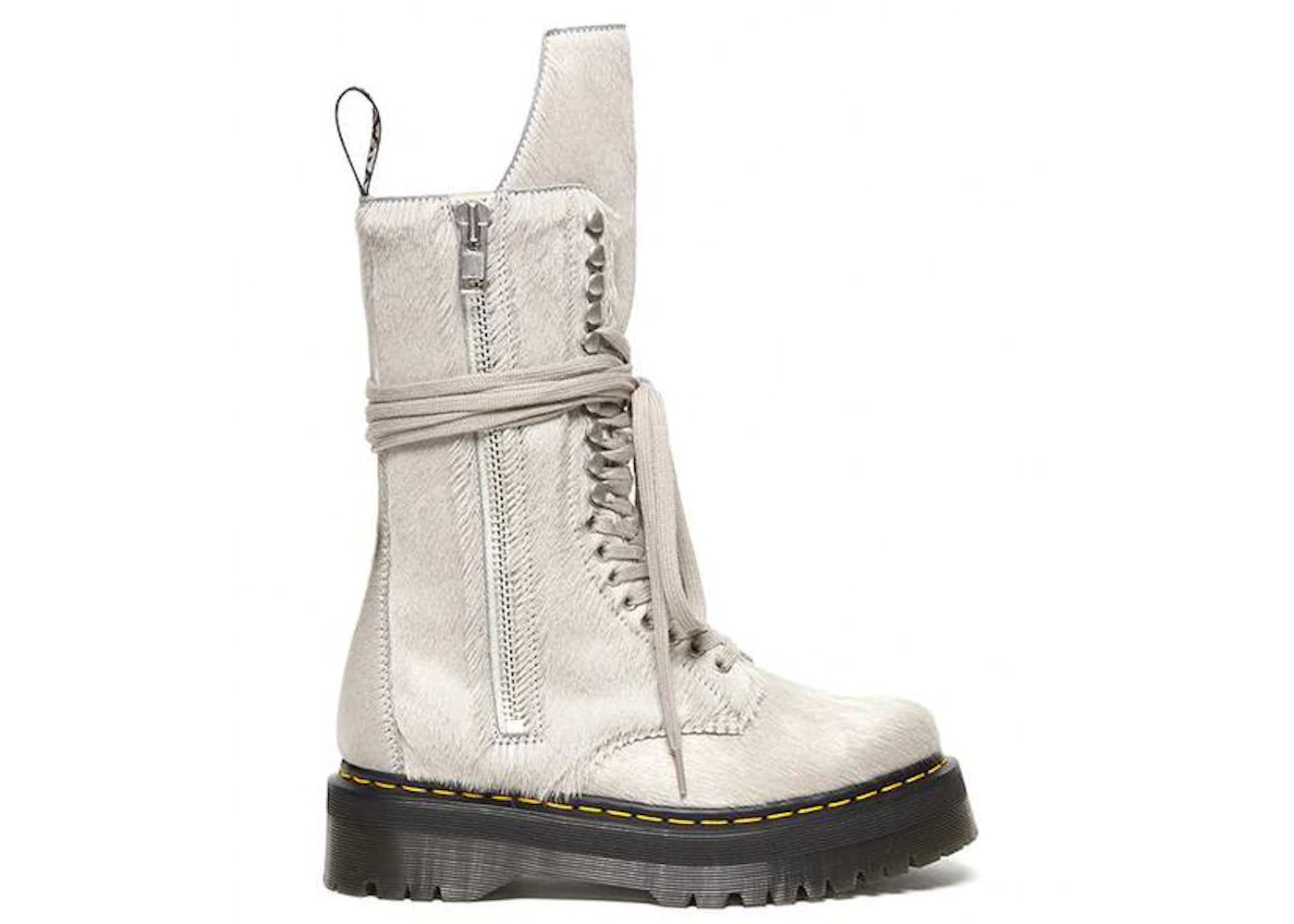 Dr. Martens 1918 Ro Hair On Lace Up Strobe Calf Length Platform Boot Rick Owens 3 Dr. Martens 1918 Ro Hair On Lace Up Strobe Calf Length Platform Boot Rick Owens