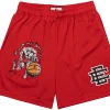 Eric Emanuel X Warren Lotas Basic Short Red -Cheap Sneakers Store Eric Emanuel x Warren Lotas Basic Short Red