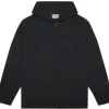 FEAR OF GOD ESSENTIALS 3D Silicon Applique Full Zip Up Hoodie Dark Slate/Stretch Limo/Black -Cheap Sneakers Store FEAR OF GOD ESSENTIALS 3D Silicon Applique Full Zip Up Hoodie Dark Slate Stretch Limo Black