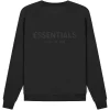Fear Of God Essentials Pull-Over Crewneck Black/Stretch Limo -Cheap Sneakers Store FEAR OF GOD ESSENTIALS Pull Over Crewneck Black Stretch Limo