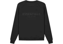 Fear Of God Essentials Pull-Over Crewneck Black/Stretch Limo