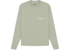 Fear Of God Essentials L/S T-shirt Seafoam