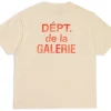 Gallery Dept. French T-shirt Cream/Orange