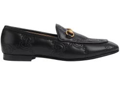 Gucci Jordaan Loafer Black GG Leather