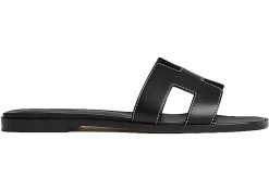 Hermes Oran Sandal Nior Box Calfskin Leather