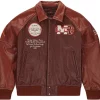 Jordan X Maison Chateau Rouge Jacket Brown