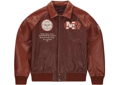 Jordan X Maison Chateau Rouge Jacket Brown