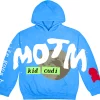 Kid Cudi CPFM For MOTM III Life Goes By Hoodie Blue -Cheap Sneakers Store Kid Cudi CPFM For MOTM III I Am Curious Hoodie Blue
