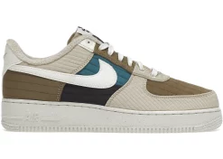 Nike Air Force 1 '07 LX Low Toasty Brown Kelp Sail Rattan Cave Purple