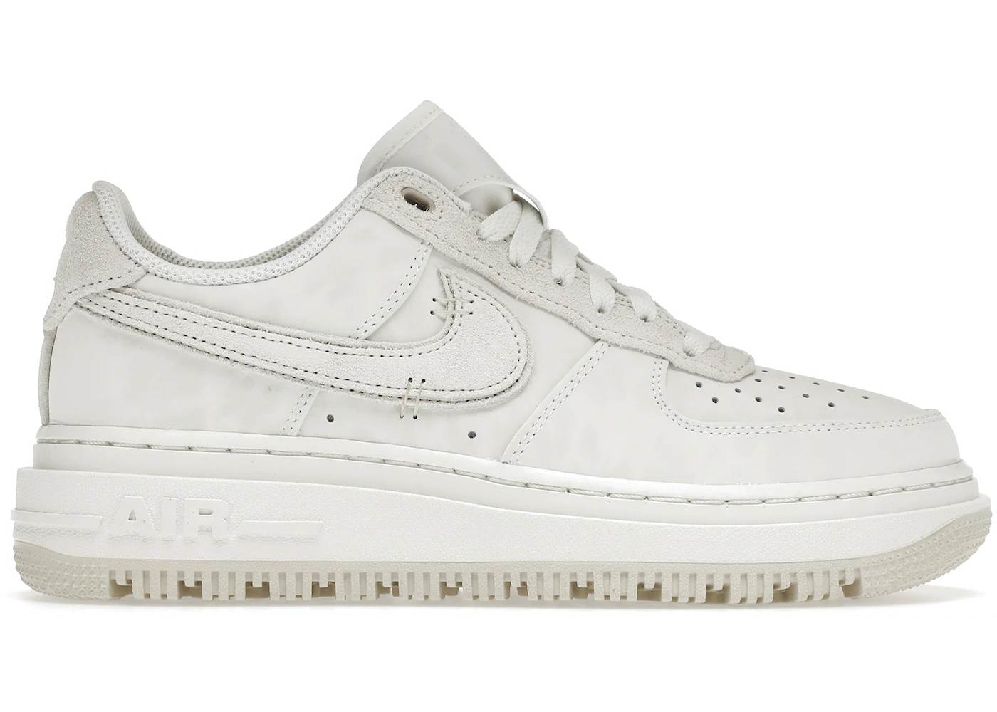 Nike Air Force 1 Low Luxe Summit White Light Bone 3 Nike Air Force 1 Low Luxe Summit White Light Bone