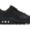 Nike Air Max 90 Leather Triple Black (2020) -Cheap Sneakers Store Nike Air Max 90 Leather Triple Black 2020 Product
