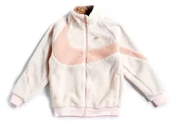 Nike Big Swoosh Reversible Boa Jacket (Asia Sizing) Light Soft Pink