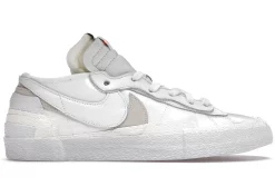 Nike Blazer Low Sacai White Patent Leather