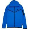 Nike Hooded Sportswear Tech Fleece Full-Zip Hoodie Signal Blue/Black