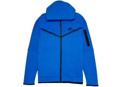 Nike Hooded Sportswear Tech Fleece Full-Zip Hoodie Signal Blue/Black