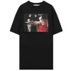 Off-White Caravaggio Jersey T-shirt Black 2 Off-White Caravaggio Jersey T-shirt Black -Cheap Sneakers Store OFF WHITE Caravaggio Jersey T Shirt Black