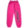 Sp5der P*NK Sweatpants Pink -Cheap Sneakers Store Sp5der PNK Sweatpants Pink