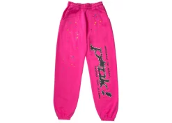 Sp5der P*NK Sweatpants Pink