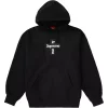 Supreme Cross Box Logo Hooded Sweatshirt Black -Cheap Sneakers Store Supreme Cross Box Logo Hooded Sweatshirt Black