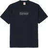Supreme KAWS Chalk Logo Tee Navy -Cheap Sneakers Store Supreme KAWS Chalk Logo Tee Navy