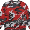Supreme Nike Arc Crewneck Red Camo 1 Supreme Nike Arc Crewneck Red Camo -Cheap Sneakers Store Supreme Nike Arc Crewneck Red Camo