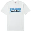 Supreme Thrasher Skyline Tee White -Cheap Sneakers Store Supreme Thrasher Skyline Tee White