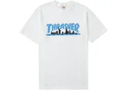 Supreme Thrasher Skyline Tee White
