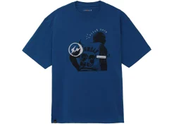 Travis Scott X Jordan X Fragment T-shirt Blue