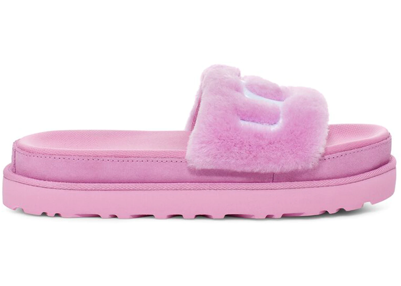 UGG Laton Fur Slide Wildflower Fluff (W) 3 UGG Laton Fur Slide Wildflower Fluff (W)
